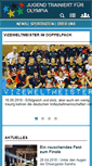 Mobile Screenshot of jugendtrainiertfuerolympia.de